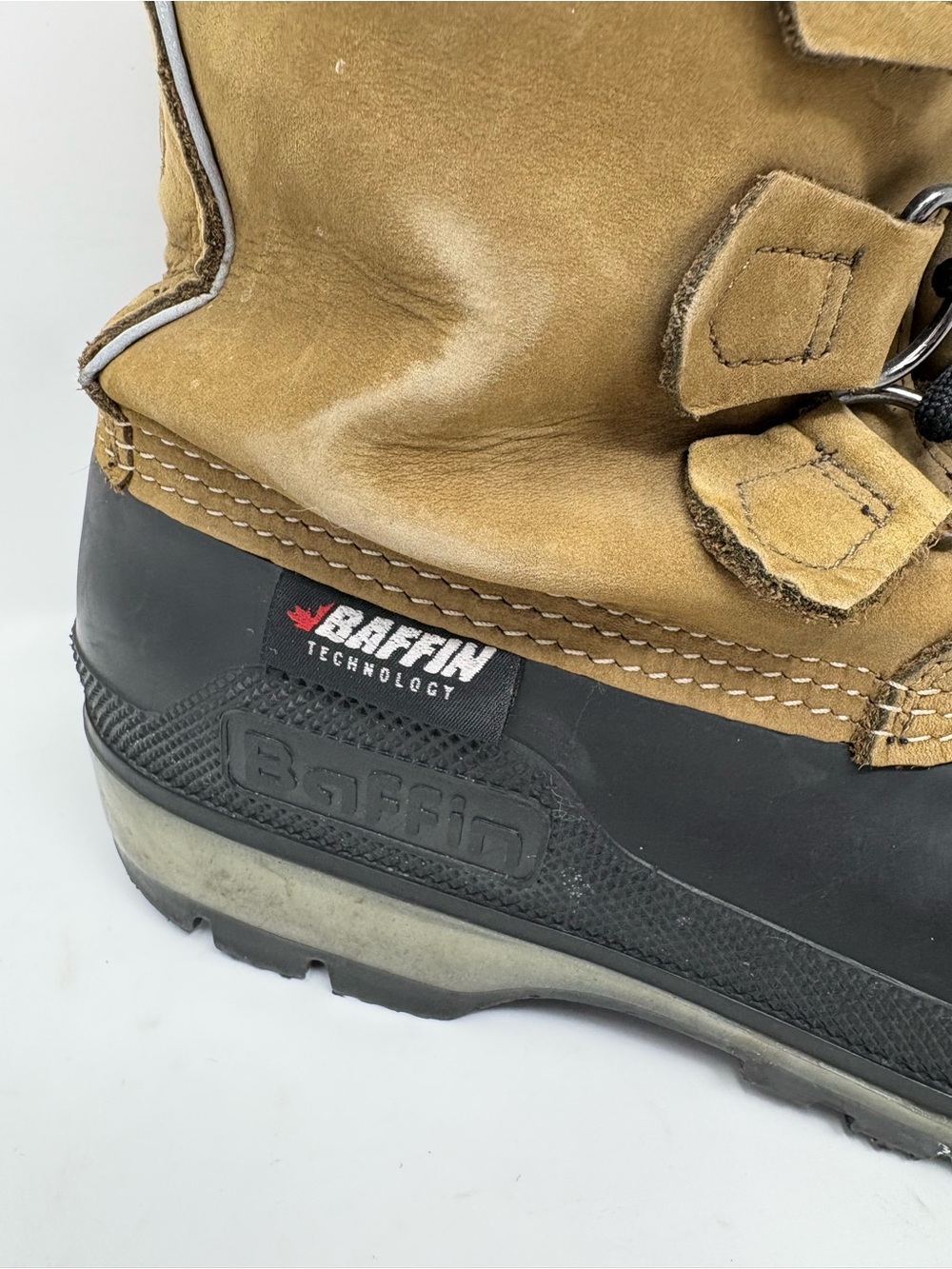 Baffin Technology Insulated Winter Snow Boots Brown Black Men’s Size 10 - Picture 2 of 6